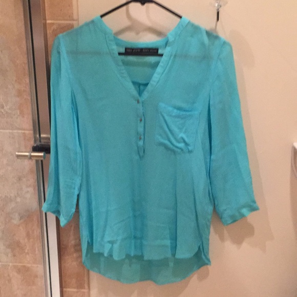 Teal top - Picture 2 of 3